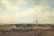 John Constable View of Salisbury (mk05) oil on canvas